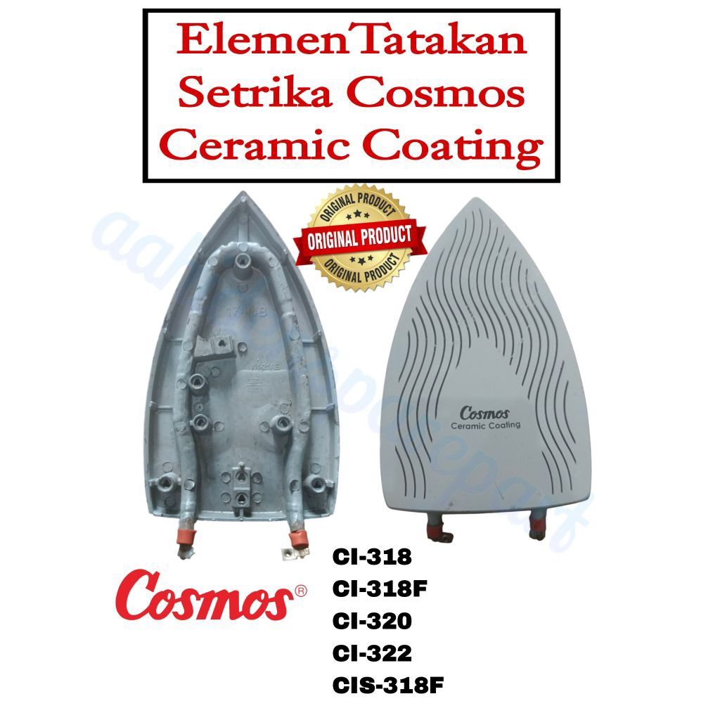 Elemen/Tatakan Setrika Cosmos Ceramic Coating