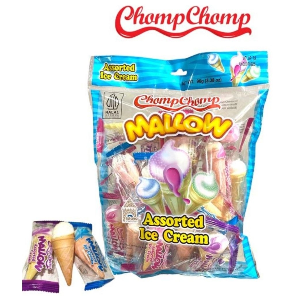 Chomp Chomp Mallow Assorted Ice Cream 96 gr