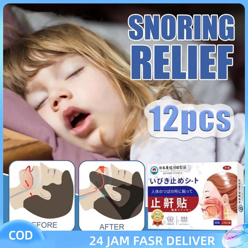12Pcs Alat Anti Ngorok Original Alat Dengkur Anti Ngorok Alat Penghilang Ngorok Saat Tidur Alat Agar
