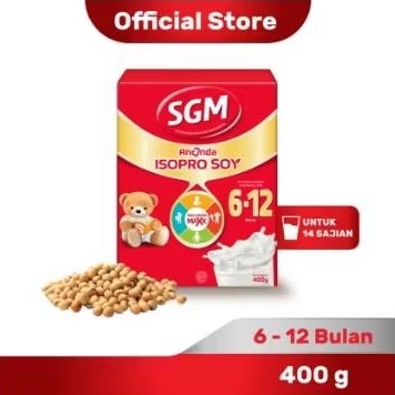 SGM Ananda 2 Soya (6-12Bulan) Susu Formula Bayi 400 Gram