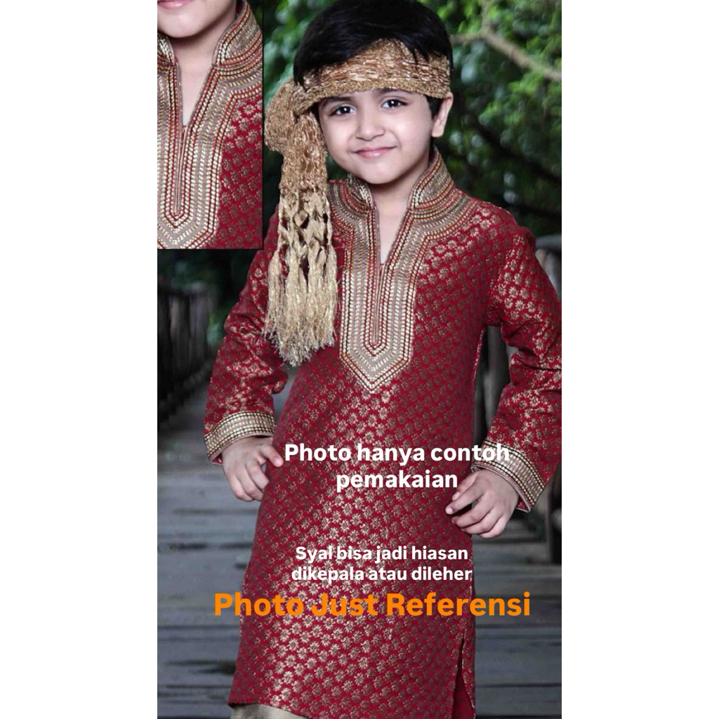 SHAWL INDIA ANAK COWOK |SHAWL PRIA |SYAL SHERWANI PRIA|SYAL RAJUT