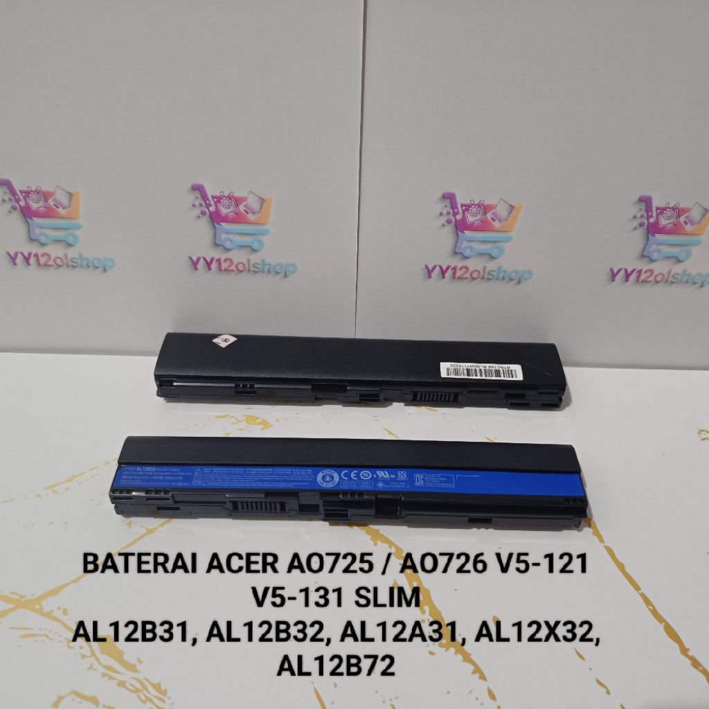 BATERAI ACER ASPIRE ONE AO725, 726 ORIGINAL