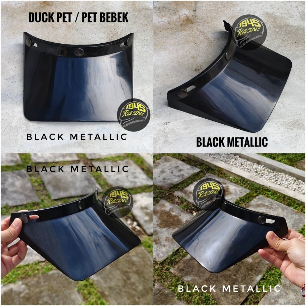 Pet Bebek / Duck Pet / pet helm panjang / pet helm retro