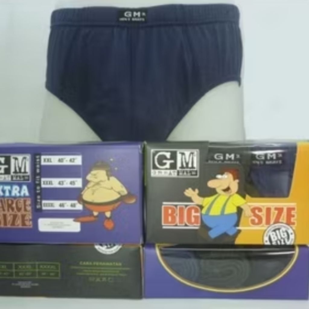 {3pcs} Celana Dalam Pria Dewasa Jumbo/Celana Dalam Pria/Celana Dalam Jumbo