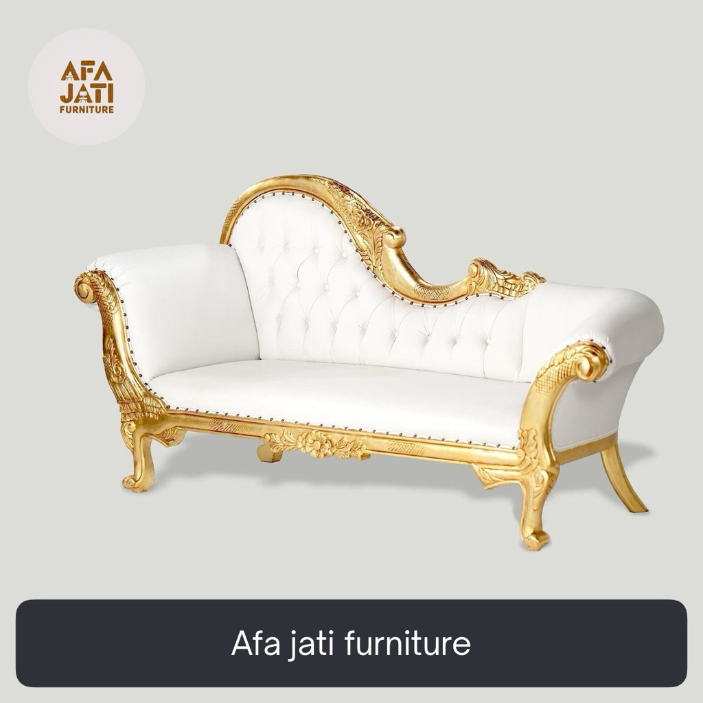 sofa tamu ukir lois minimalis mewah jati