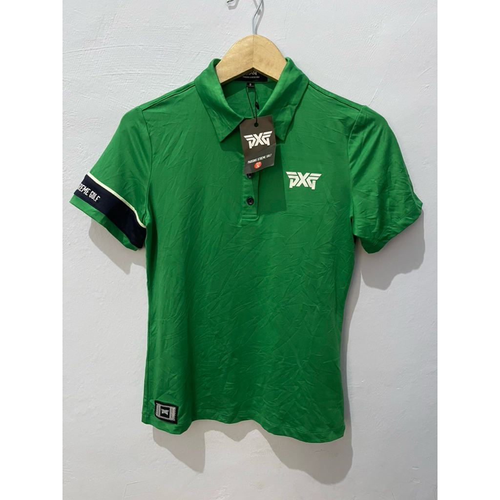 Kaos Kerah Cewek PXG Hijau