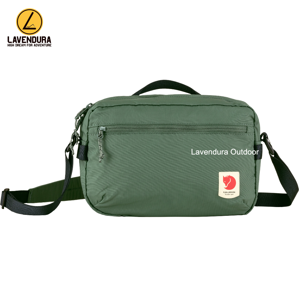 Fjallraven High Coast Crossbody Patina Green Fjallraven Sling Bag Tas Fjallraven Kanken Tas Punggung