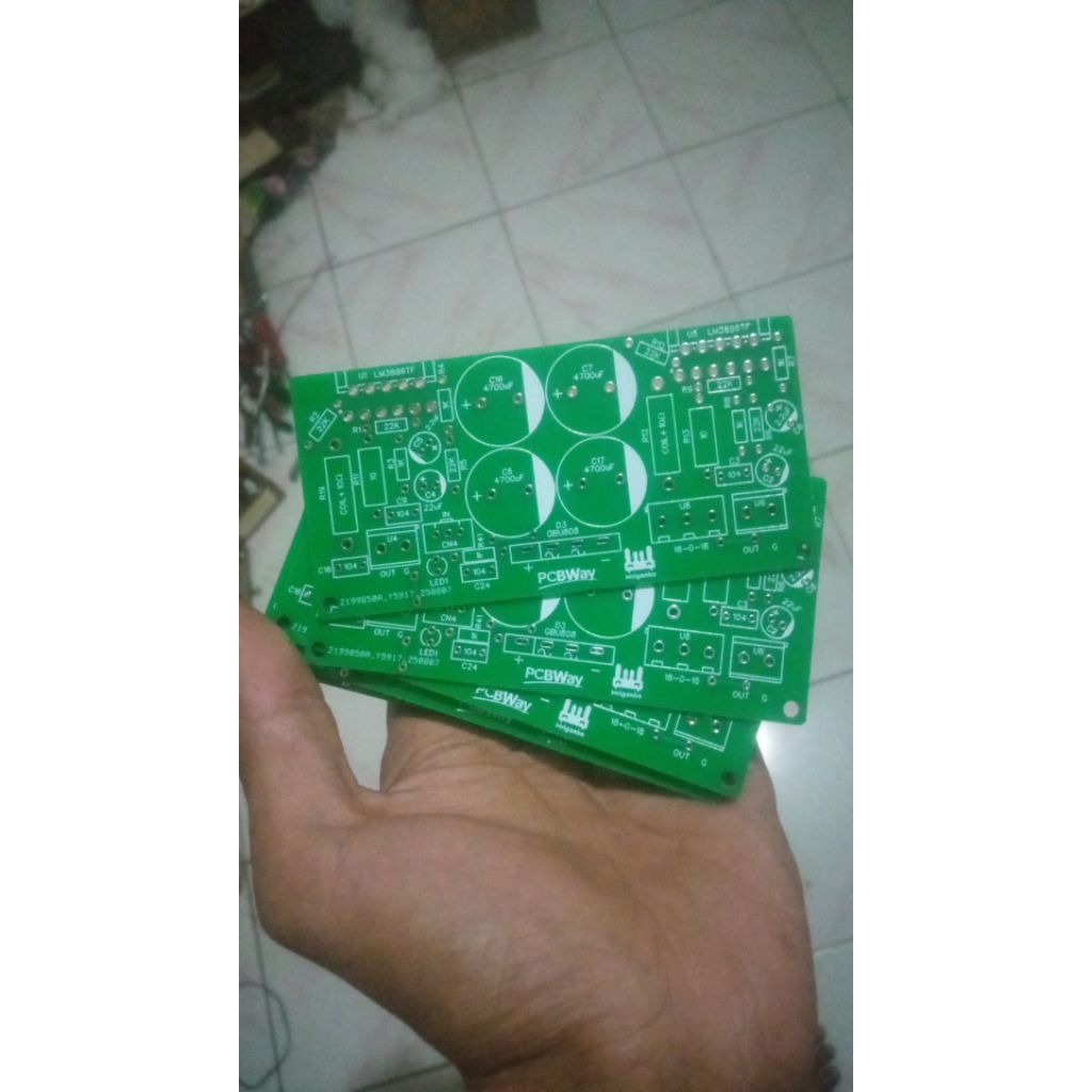 pcb amplifier ic lm3886tf