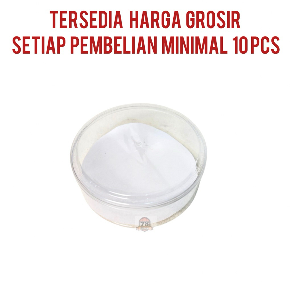 Toples MINI TOPLES MINI Kue Roti Bahan Plastik Bening Dengan Tutup Termurah Anti Pecah Tahan Panas