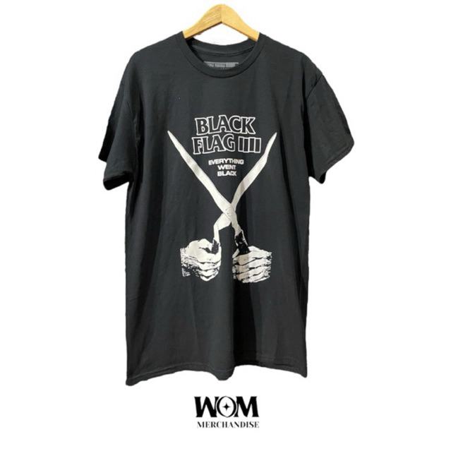 Kaos Band Black Flag - Everything Went Black