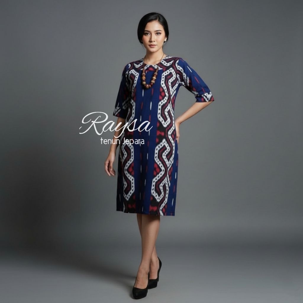 raysa tenun ethnik baju tenun atasan etnik wanita kemeja tenun etnik baju kondangan baju prewedding
