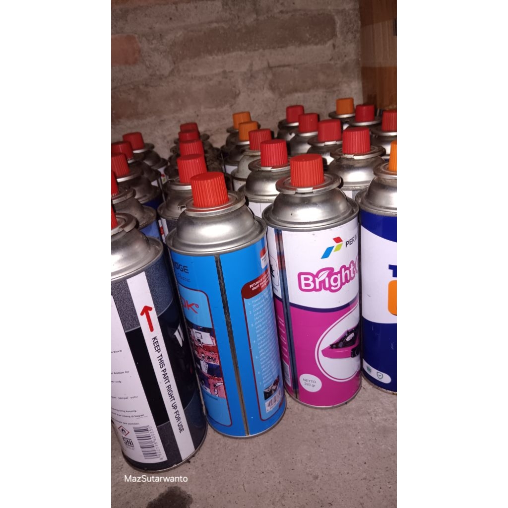 tabung gas portable kosong