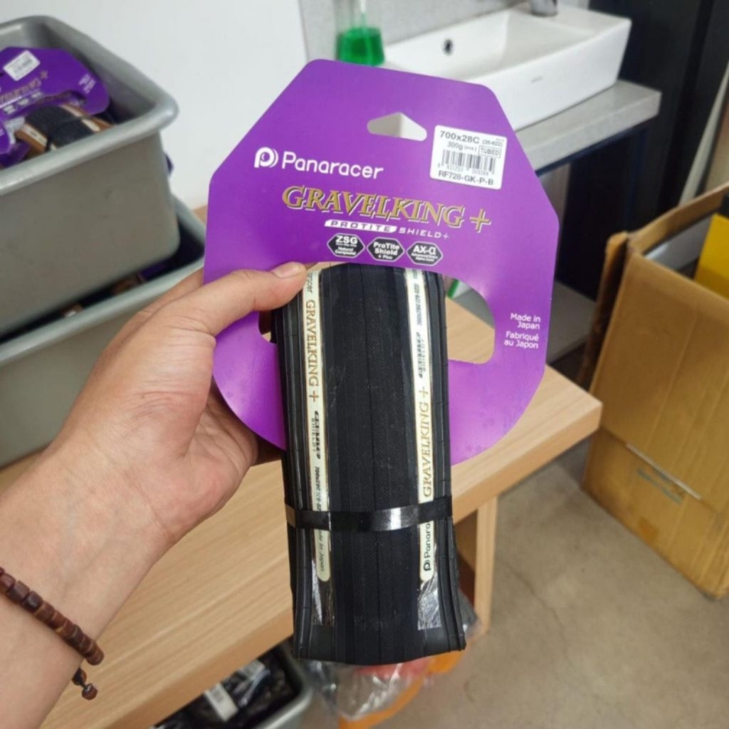 Ban Panaracer GravelKing Slick Plus Tire (700x28) Black