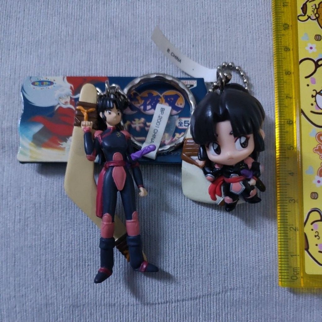 Inuyasha karakter Sango Keychain 2000 & 2001 with TAG Original Japan