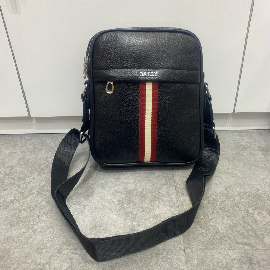Tas pria selempang bally kulit asli