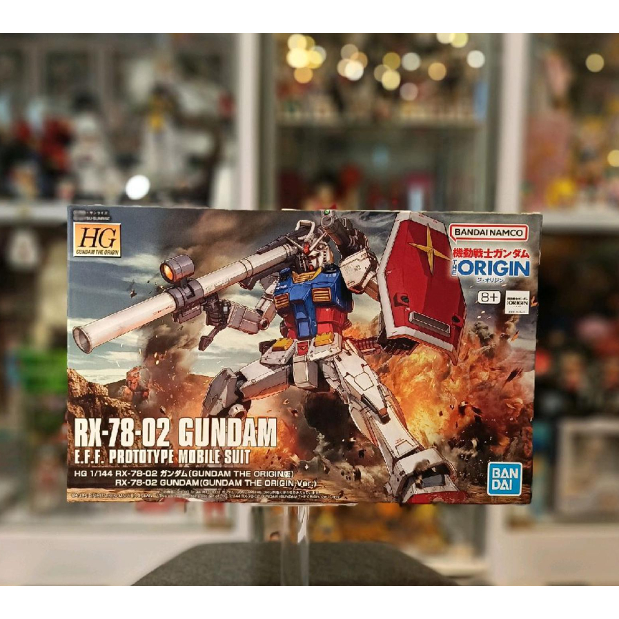 BANDAI GUNDAM HG 1/144 HG RX-78-02 THE ORIGIN VER