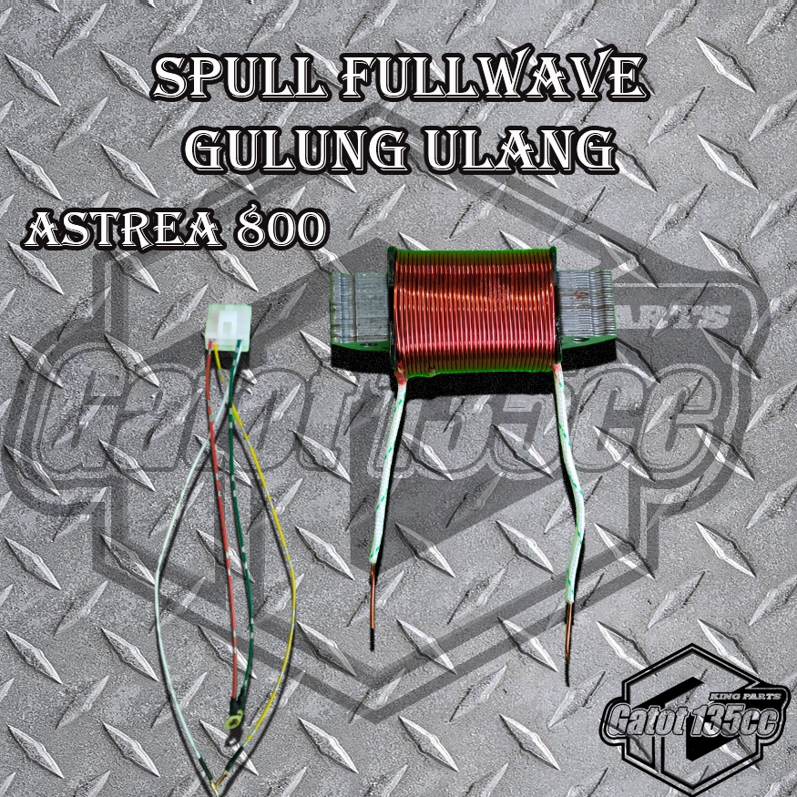 Spull spul Fullwave 12V DC Astrea 800 Honda c700 c800 PNP kiprok Nmax atau Tiger Lampu Daymaker