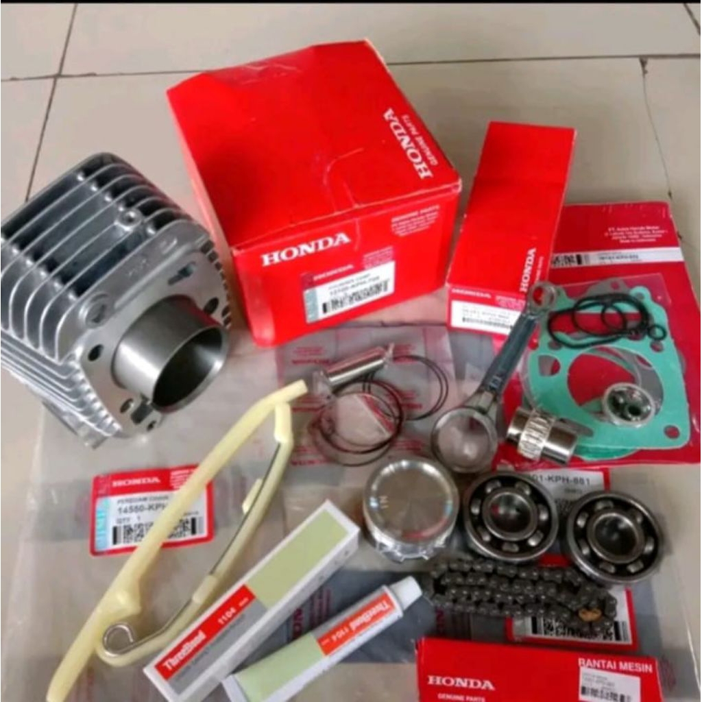 PAKET BLOK SEHER( KPH) SUPRA X 125 LAMA/SUPRA X 125 BATMAN/KARISMA
