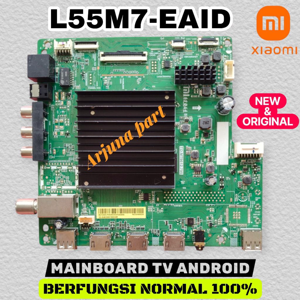 MB TV XIAOMI L55M7-EAID / MAINBOARD TV XIAOMI L55M7 / MESIN TV XIAOMI L55M7 / MODUL TV XIAOMI L55M7 