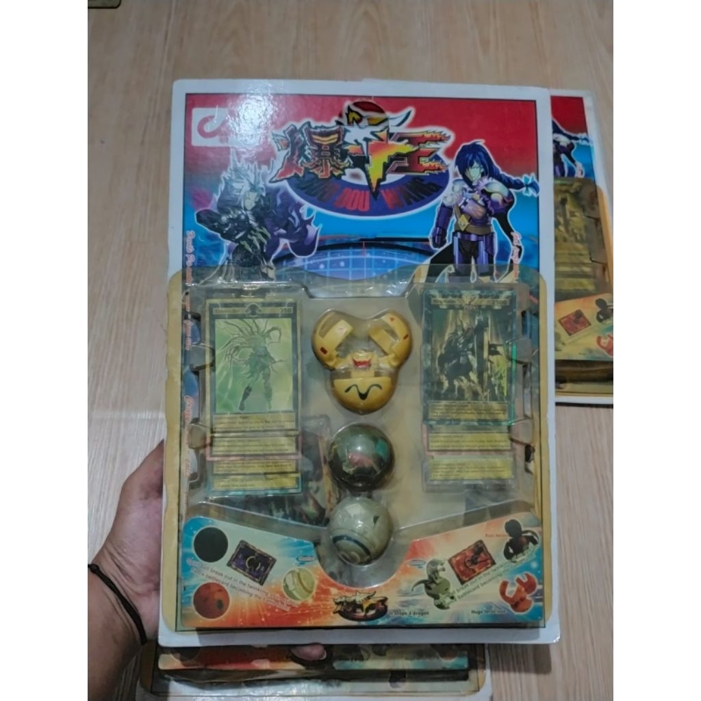 set bakugan + card jadul