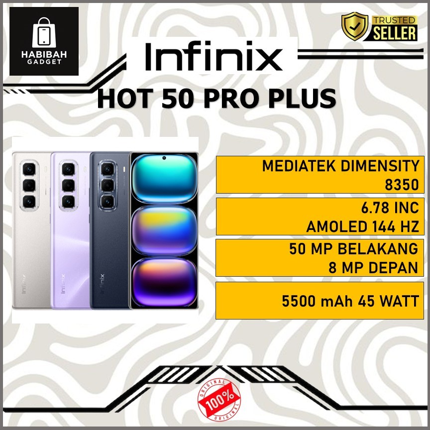 INFINIX GT 30 PRO 5G RAM 12GB ROM 512GB MEDIATEK DIMENSITY 8350 6.78 AMOLED 144 HZ SPEK GAMING