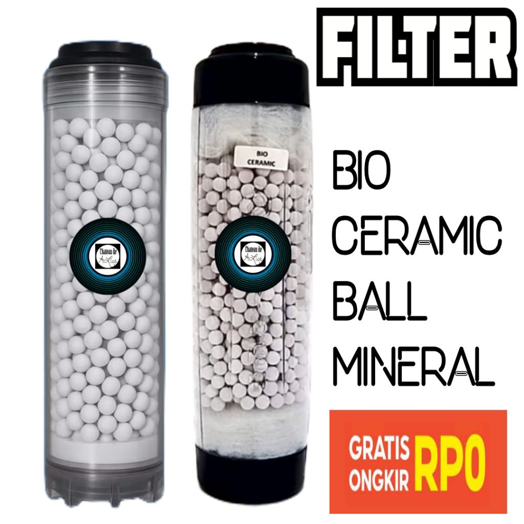Bio Ceramic Ball Filter Air Bio Ceramic DEPOT AIR MINUM ISI ULANG