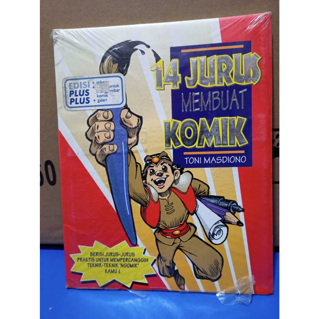 BUKU 14 JURUS MEMBUAT KOMIK