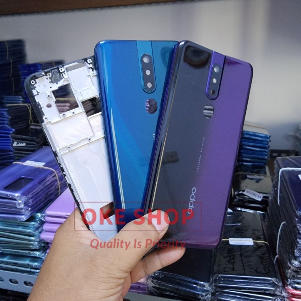 Back Cover Casing Housing Fullset OPPO F11 PRO CPH1969, CPH2209, CPH1987 Backdoor Tutup Belakang Kes