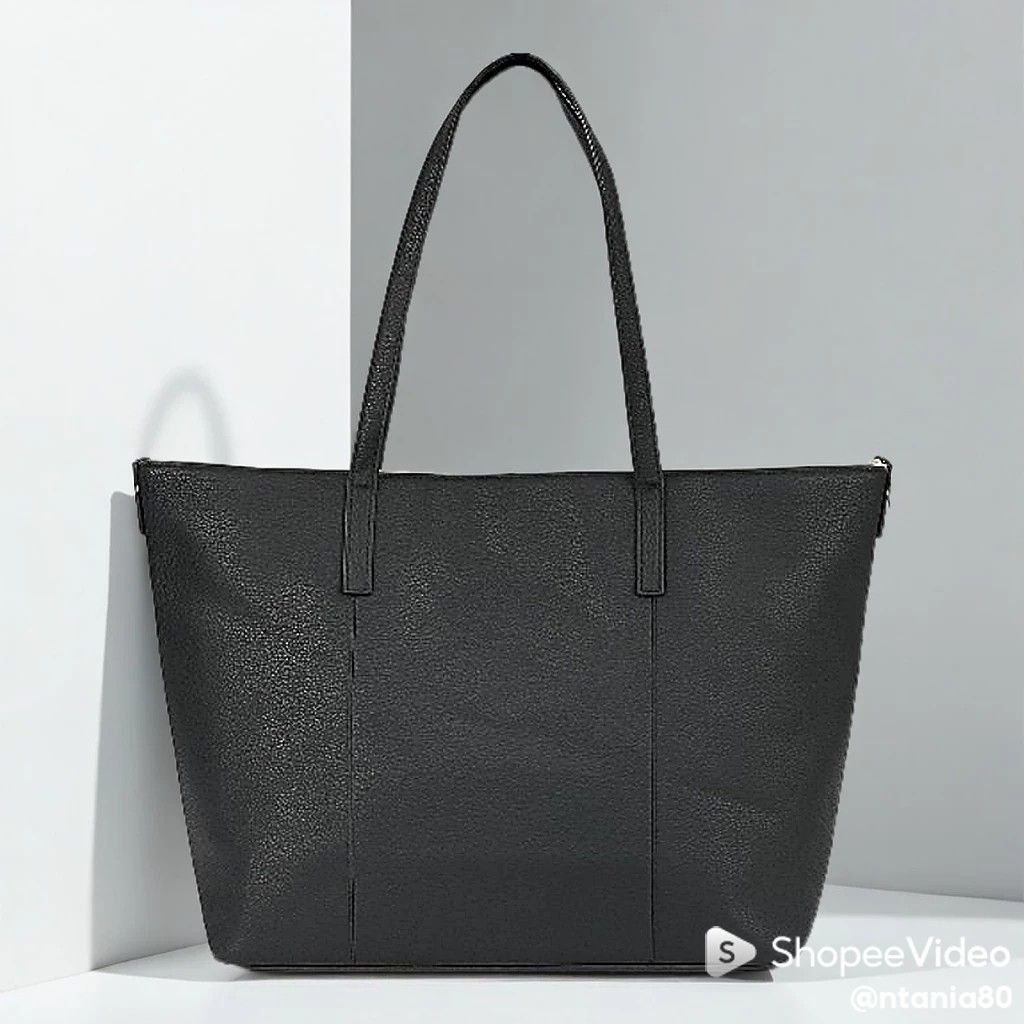 Tote bag black ANNE KLEIN