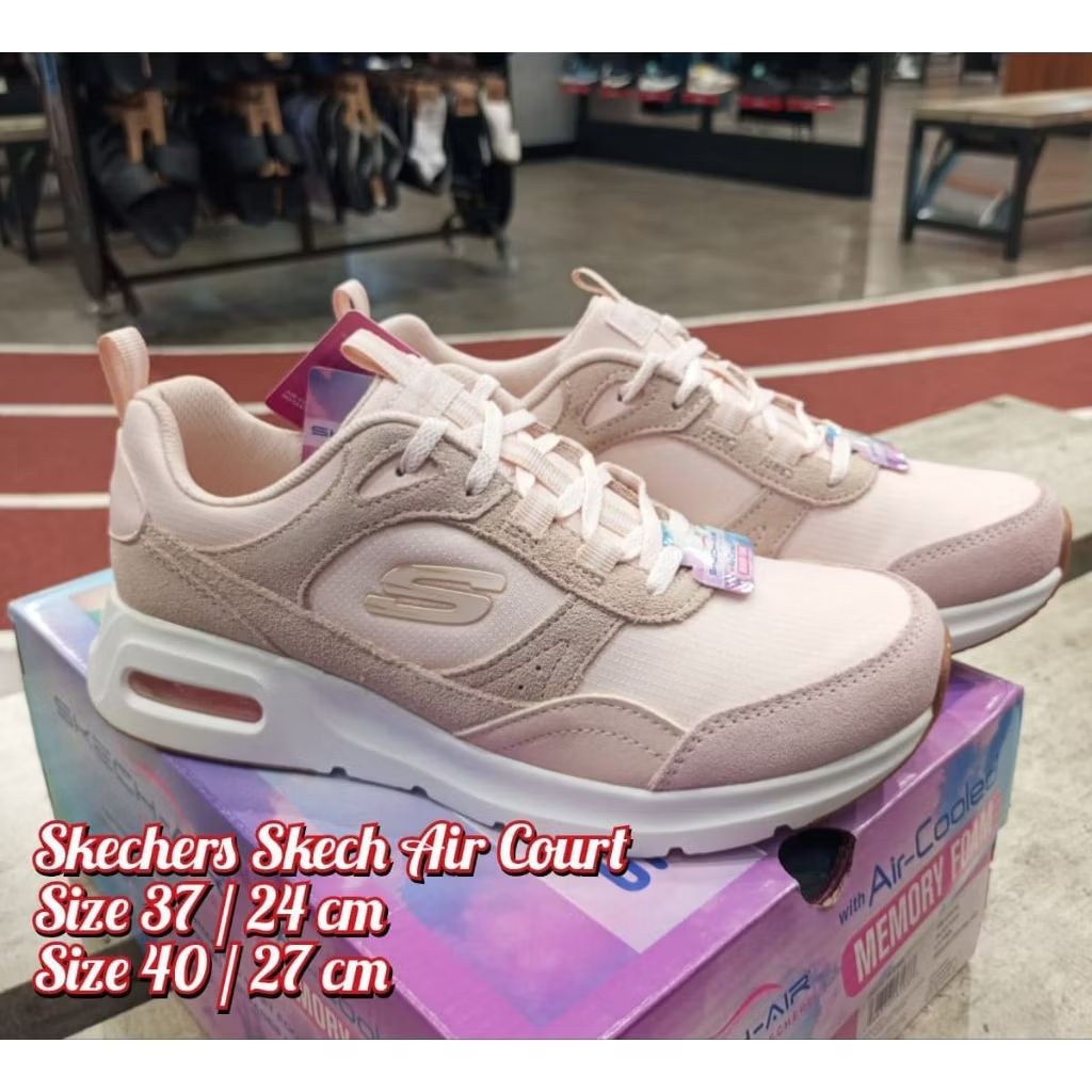 SEPATU SHOES SKECHERS SKECH AIR COURT