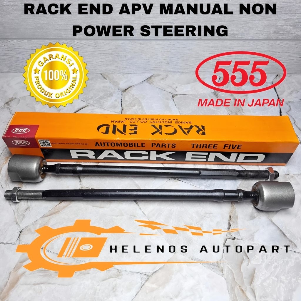 RACK END APV MANUAL NON POWER STEERING ORIGINAL 555 SANKEI JAPAN