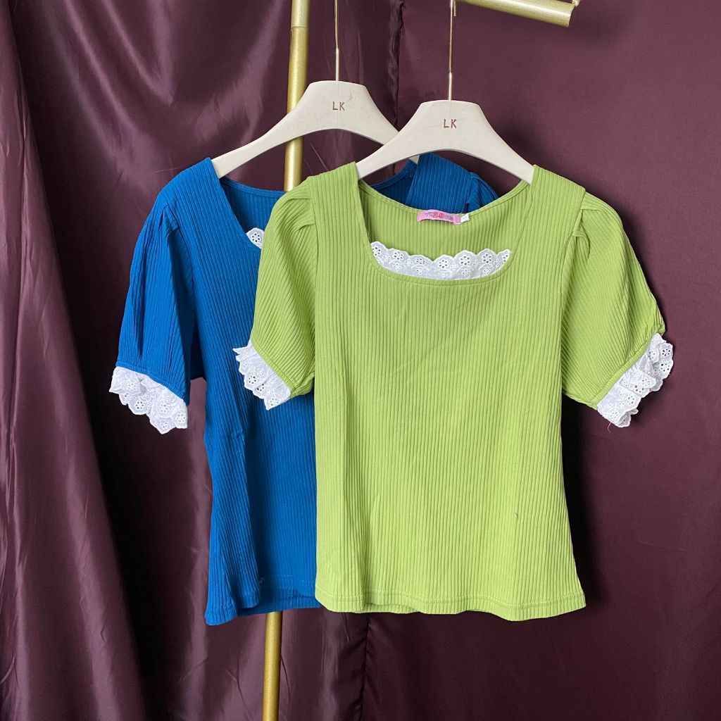 blouse square neck