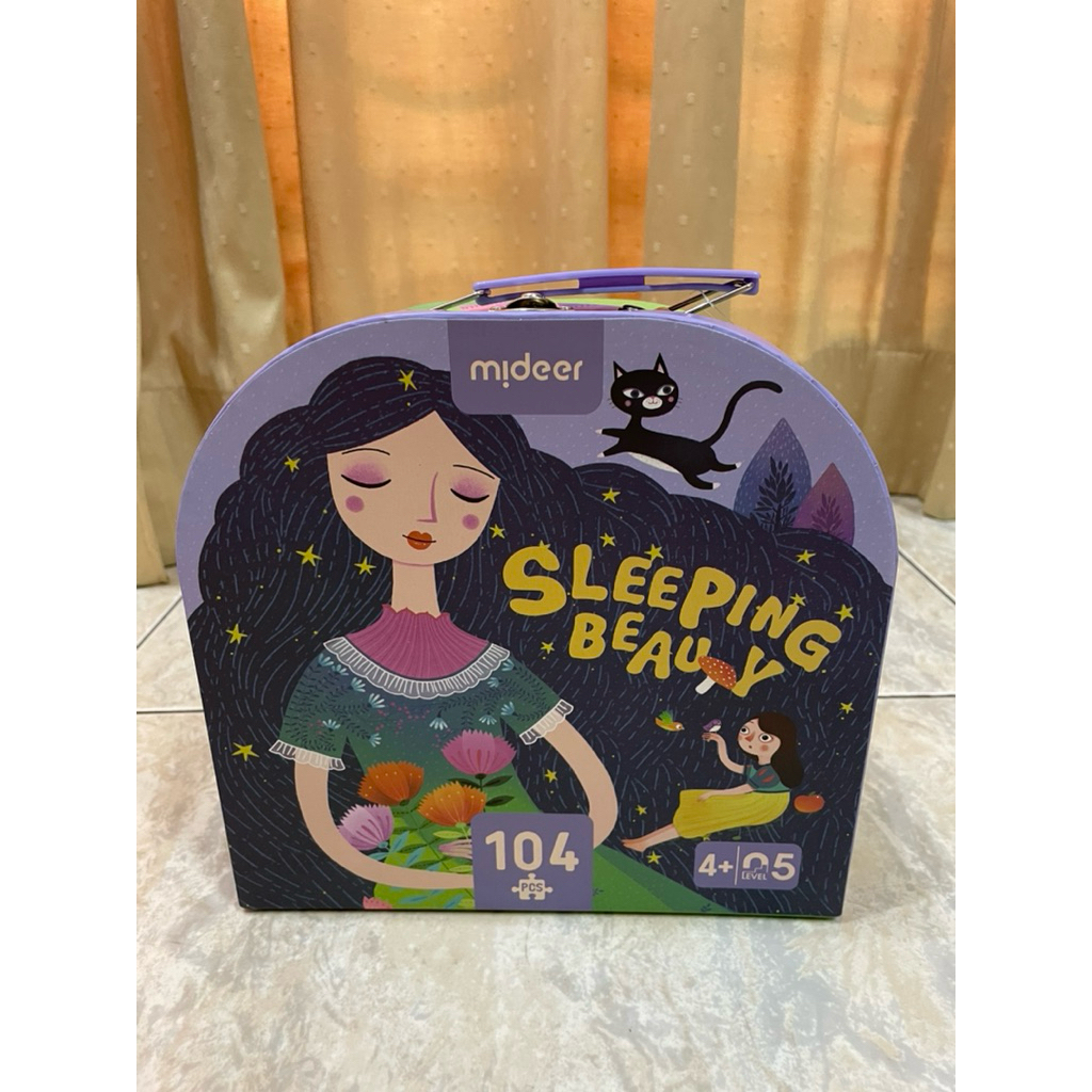 mideer puzzle sleeping beauty 104pcs - preloved