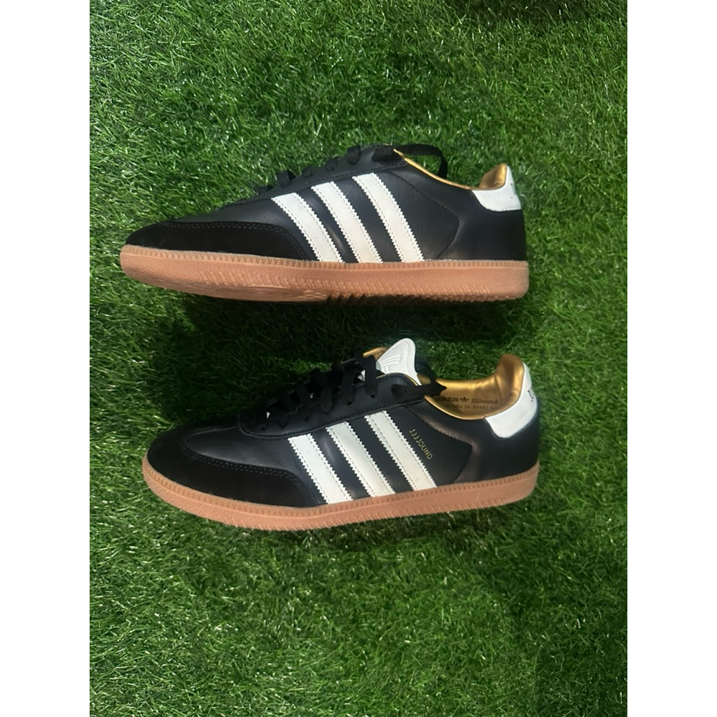 Preloved Sepatu JJJJound X Adidas Samba Black (Second) No Box