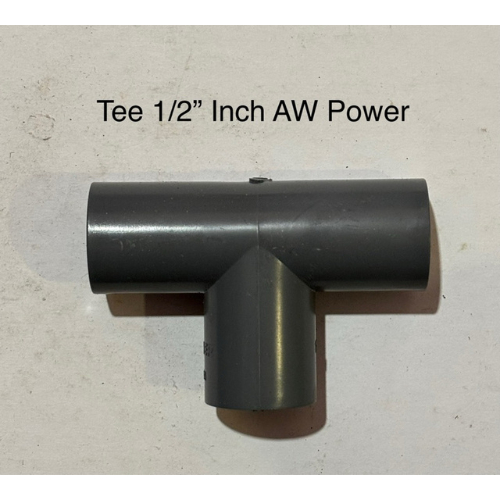 Tee 1/2" Inch PVC Sambungan Cabang 3 Sambungan T Pipa Power / Rucika