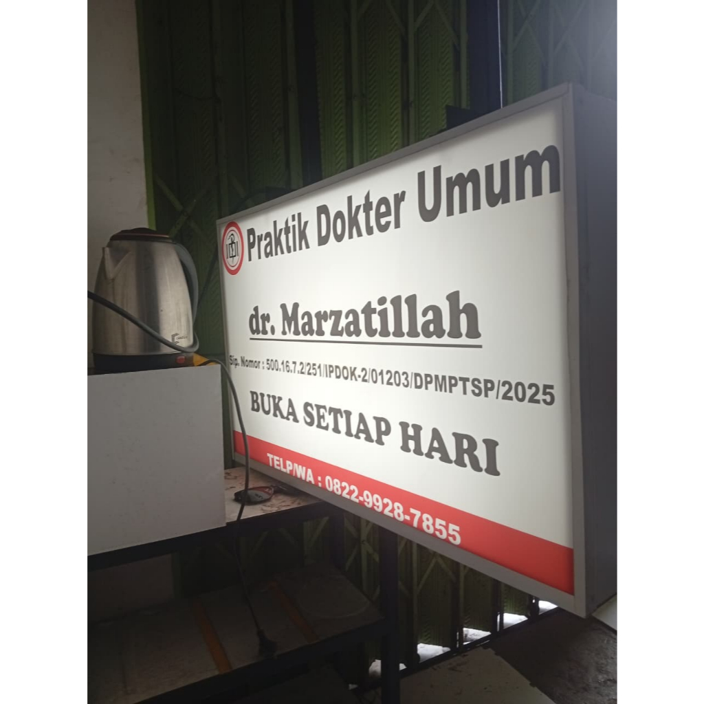 COSTUM NEON BOX, BISA SESUAI KEINGINAN