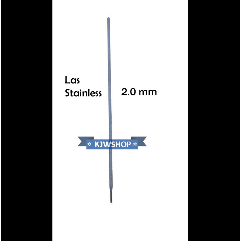 Kawat Las Stainless Steel 2mm x 250mm Eceran Per Pcs Kawat Las Stainless 2.0mm Kawat Las Stenlis 2mm
