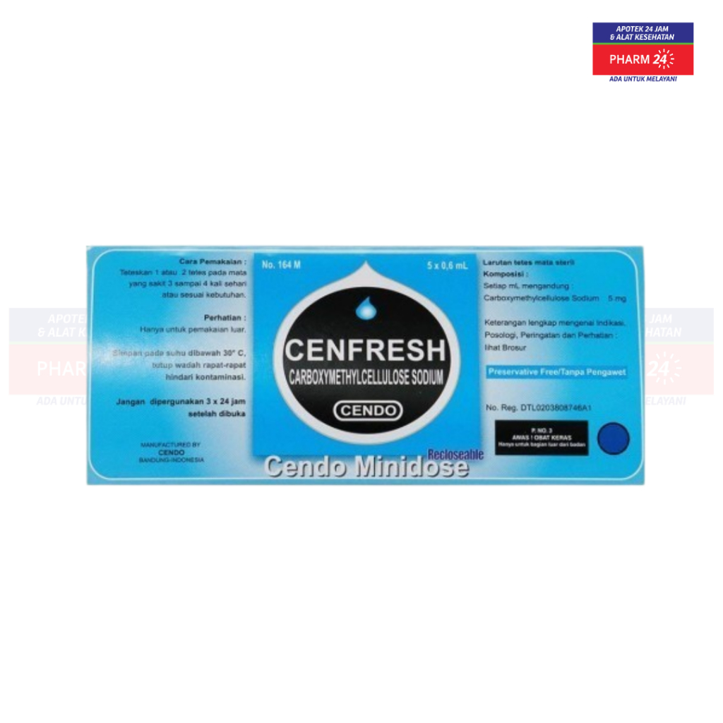 Cendo Cenfresh Minidose Obat Tetes mata 0,6 ml