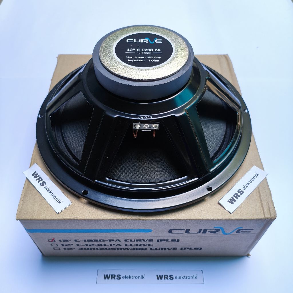 Speaker spiker 12" inch Curve fullrange C 1230 PA