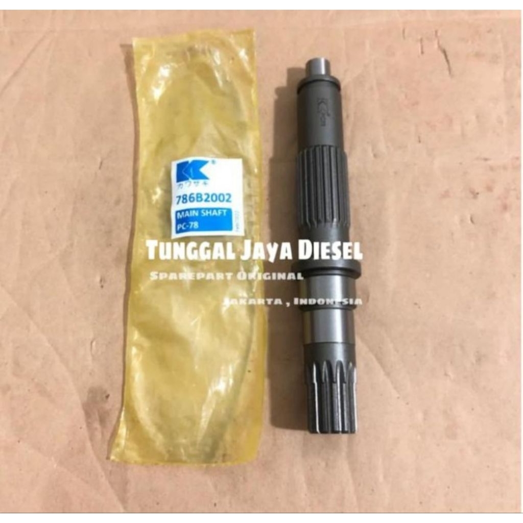 Main Shaft Final Drive Travel Motor Komatsu PC78 PC78UU KAWASAKI