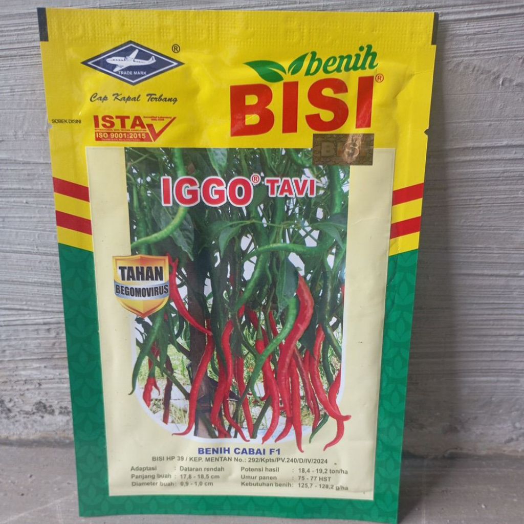 Benih Cabe Iggo Tavi 2000 Butir