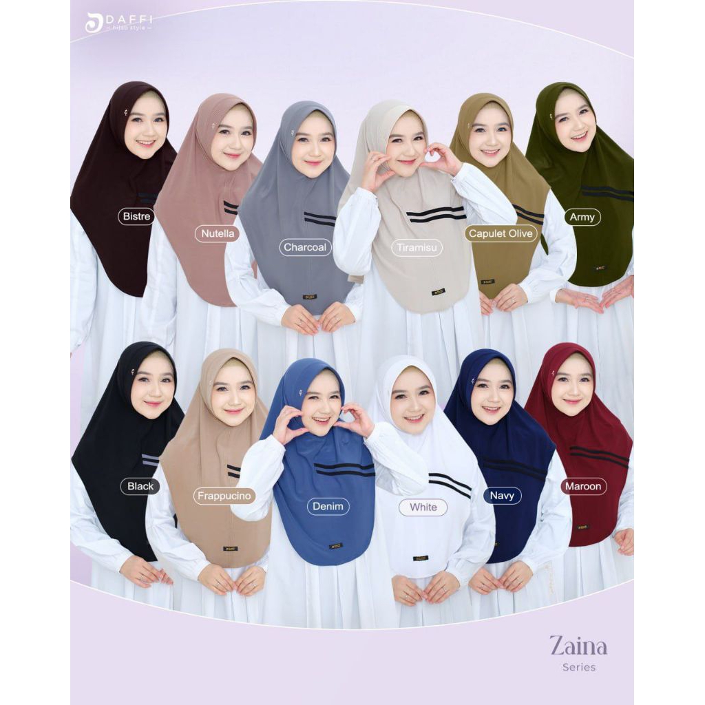 ZAINA HIJAB INSTAN BY DAFFI HIJAB
