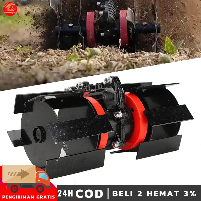 Alat Penggembur Tanah Mesin Potong Rumput Cakar Cangkul Lurus Sekop TILLING HEAD 26/9