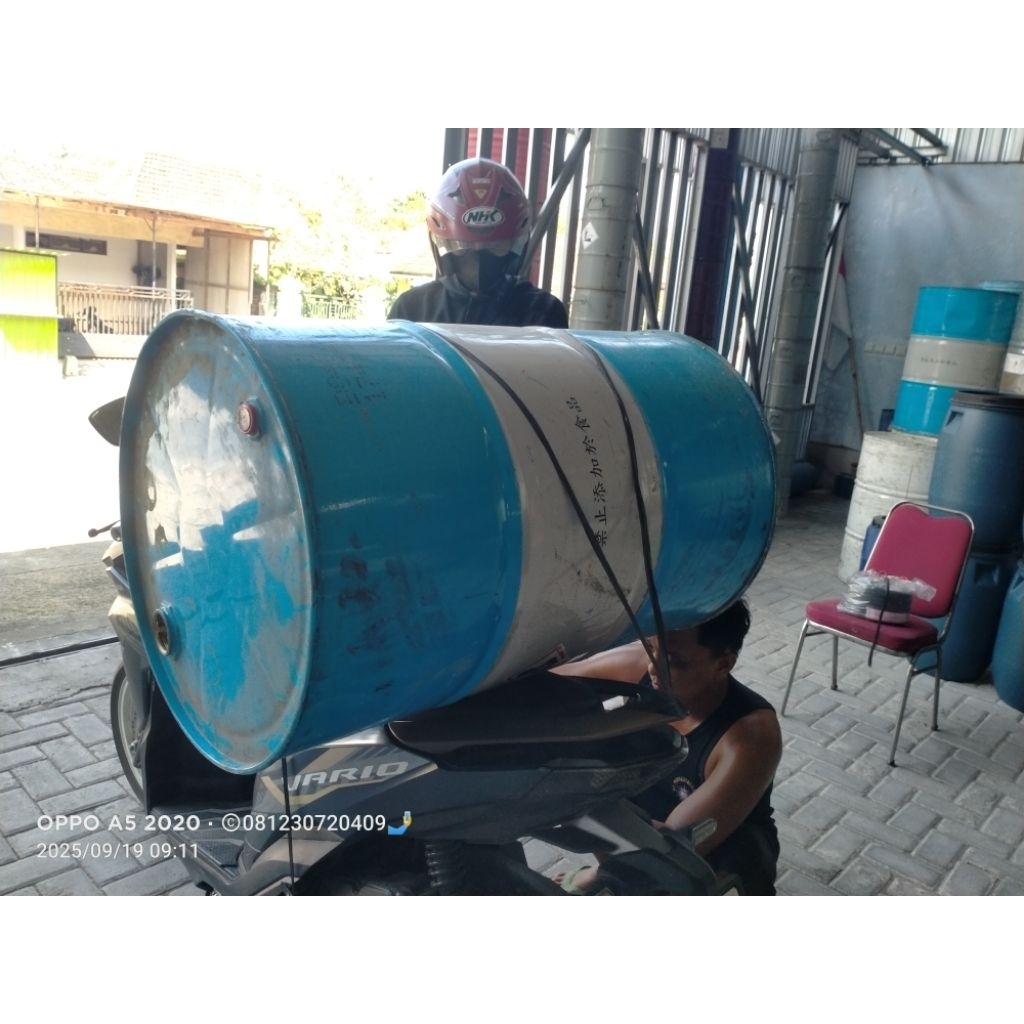 tong/drum besi 200liter