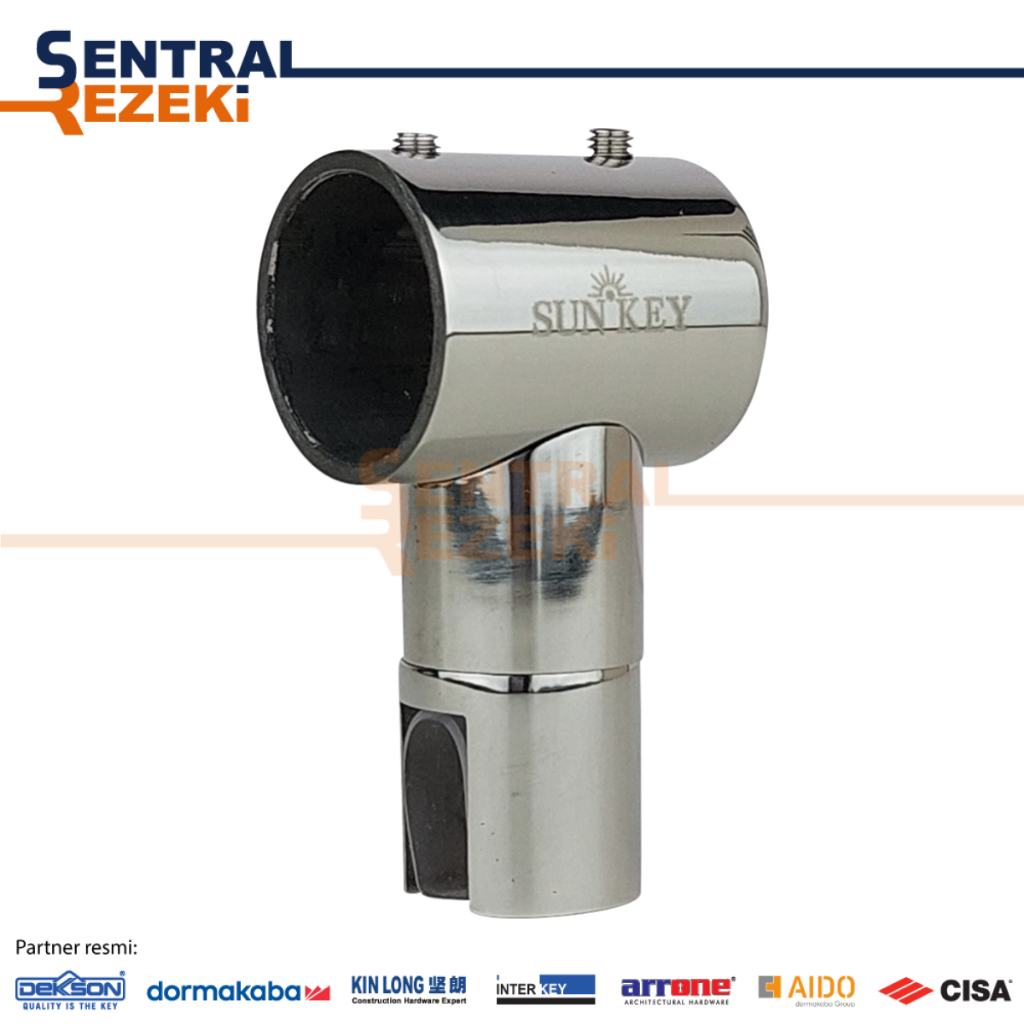 GLASS CLAMP SHOWER PIPA KACA SHOWER 1 inch SS304 - STAINLESS