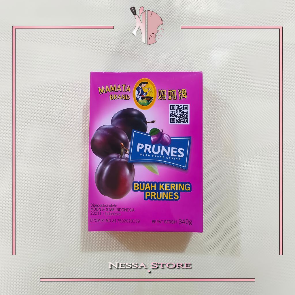 Prunes Mamata 340 GR / Oco Mamata 340G / Dried Plums /Buah Plum Kering