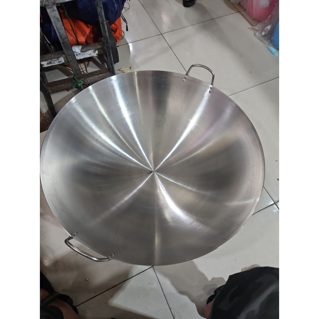 wajan steinless jumbo 80cm wajan steinless tebal