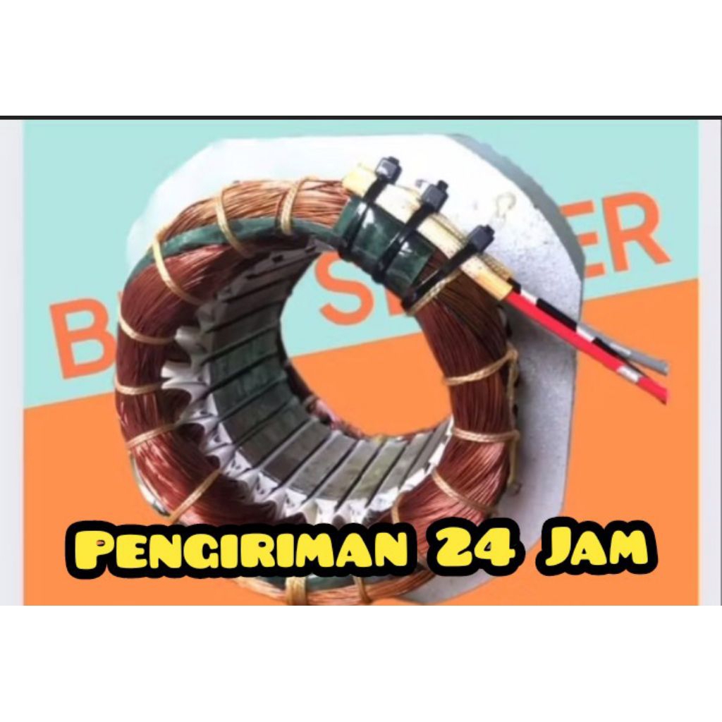 Spull pompa air merk Sanyo 125 watt dan panasonic 125 watt