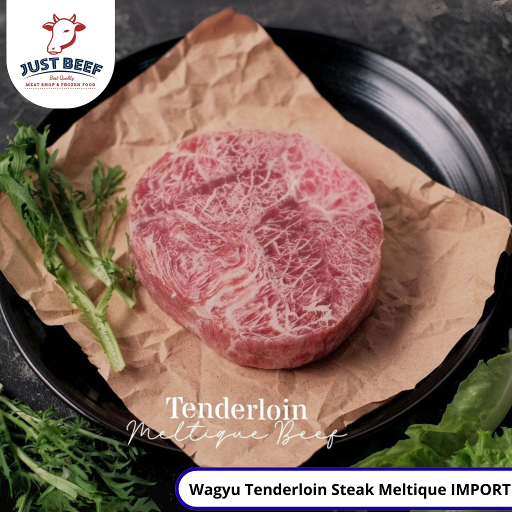 Daging Sapi Wagyu Tenderloin Steak Meltique IMPORT - 100gr