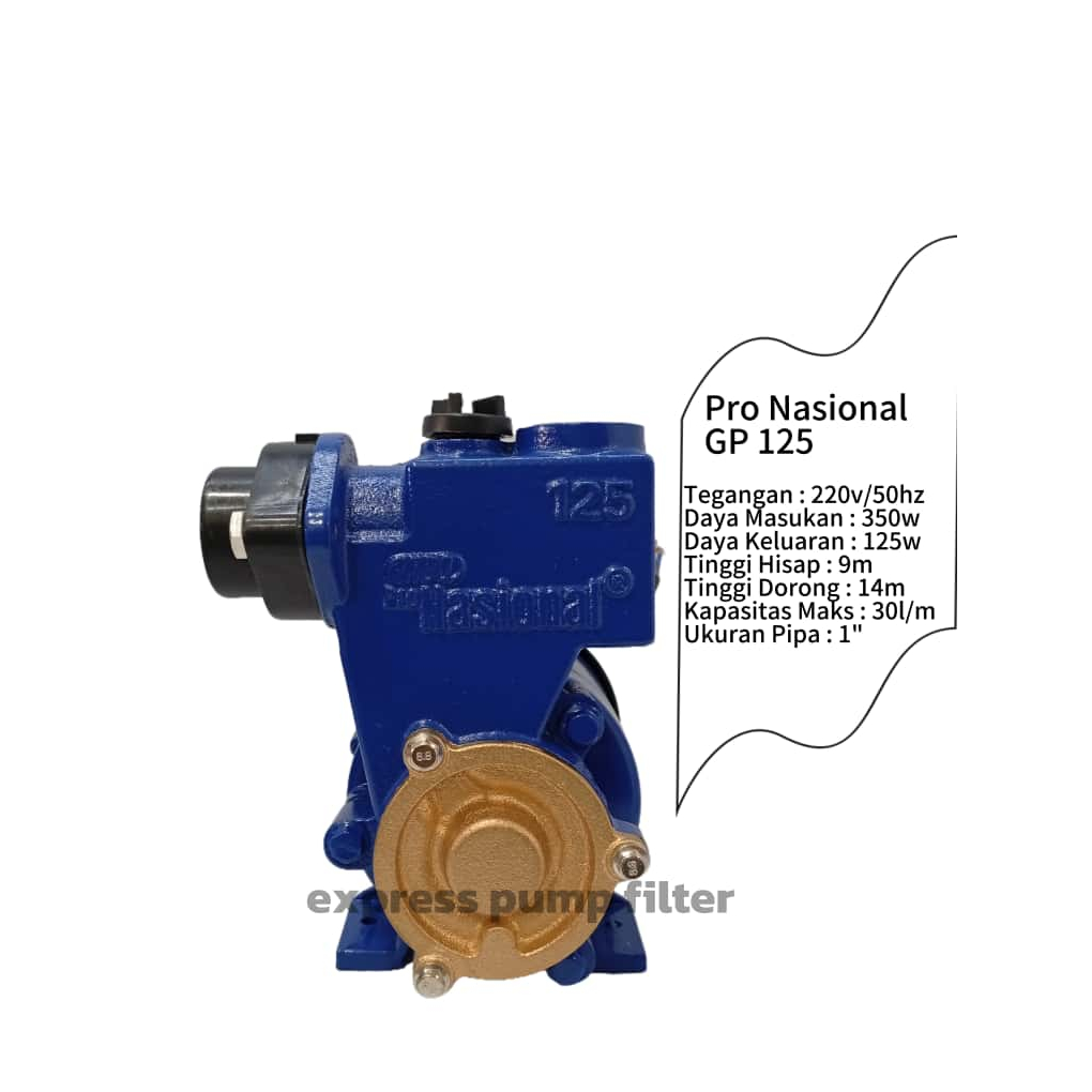 Pompa Air Nasional/ PRO Nasional GP 125